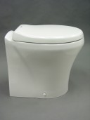 Side view 8600 series Masterflush toilet low profile